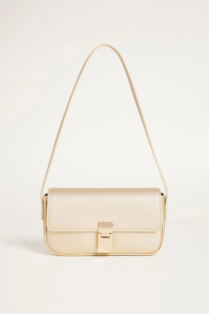 Coated fabric bag - GOLD