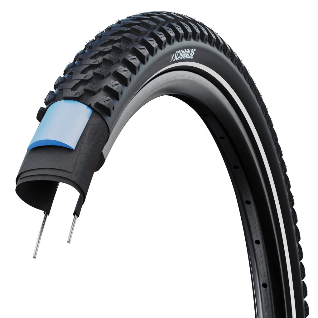 Schwalbe Marathon Plus MTB Wire Bead Tire - Addix | Smart Guard | E-50 - 26x2.25