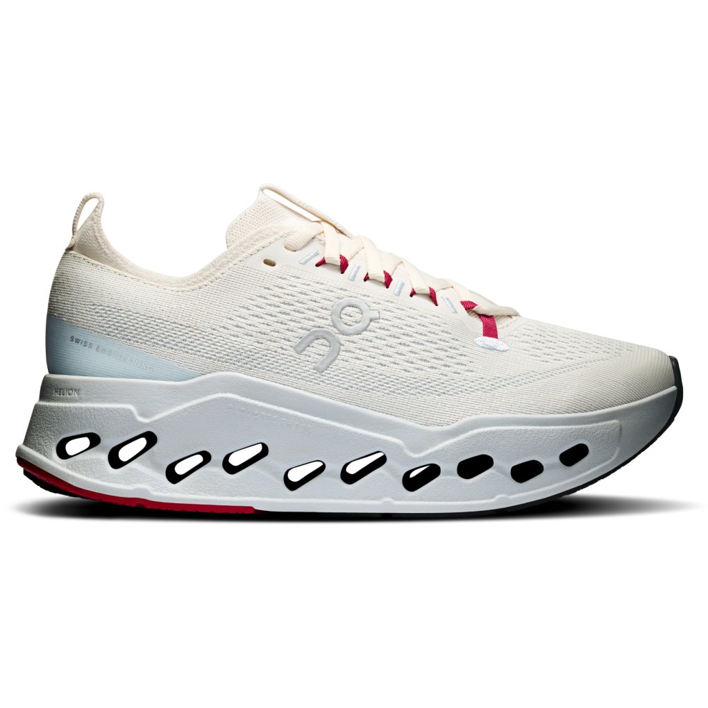 On Cloudsurfer Max Running Shoes Women - Ivory | Arctic