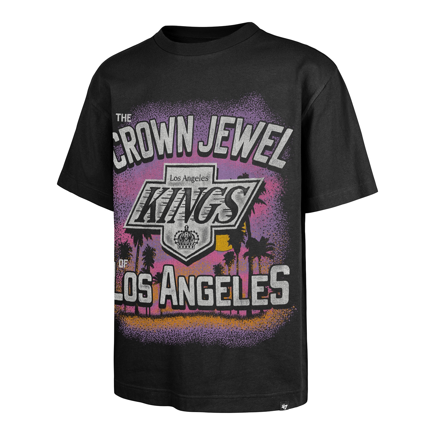 Los Angeles Kings Flint Sigma '47 Foundation NHL T-Shirt Black