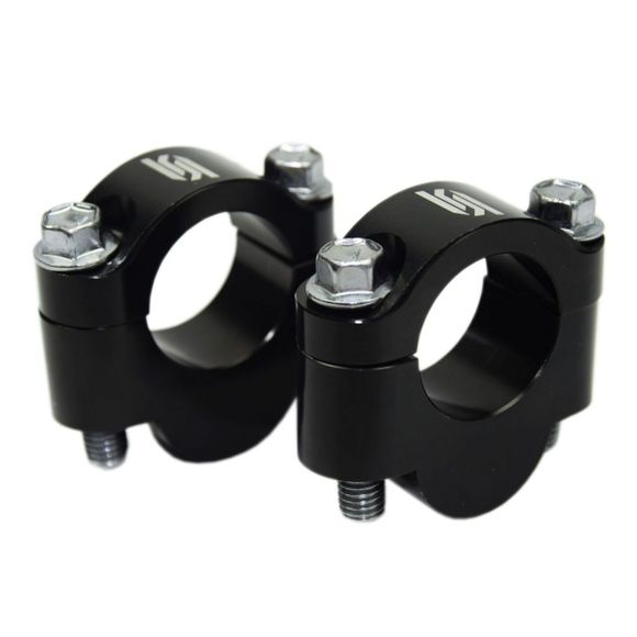 Pontet de guidon Scar Diametre 28,6mm + 20mm Universel - NoirRef : SCR0318 / UBR2