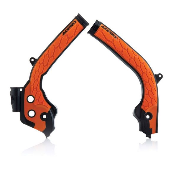 Acerbis X-GRIP Frame Protector - Black / OrangeRef : AE5697