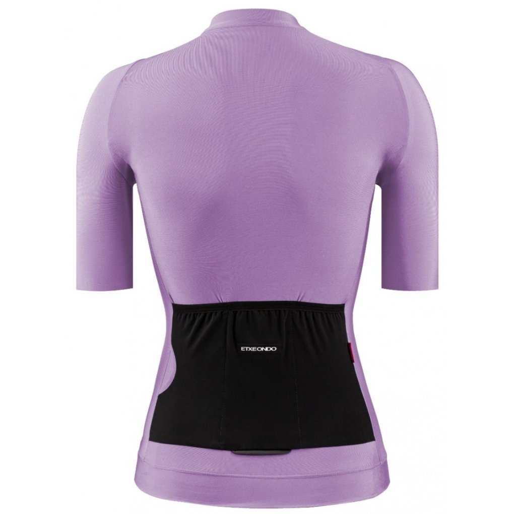 Etxeondo Alda Metálica Short Sleeve Jersey Women - Orchid Pink