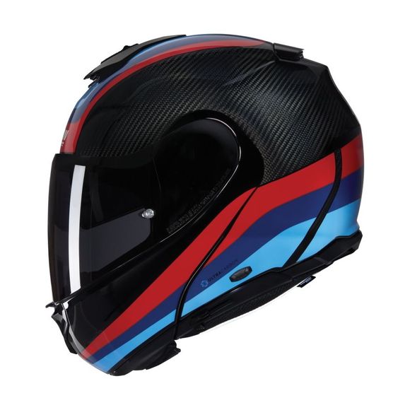 Nolan X -1005 modular helmet - Ultra carbon - Gran Tour - Carbon / BlueRef: NL1608