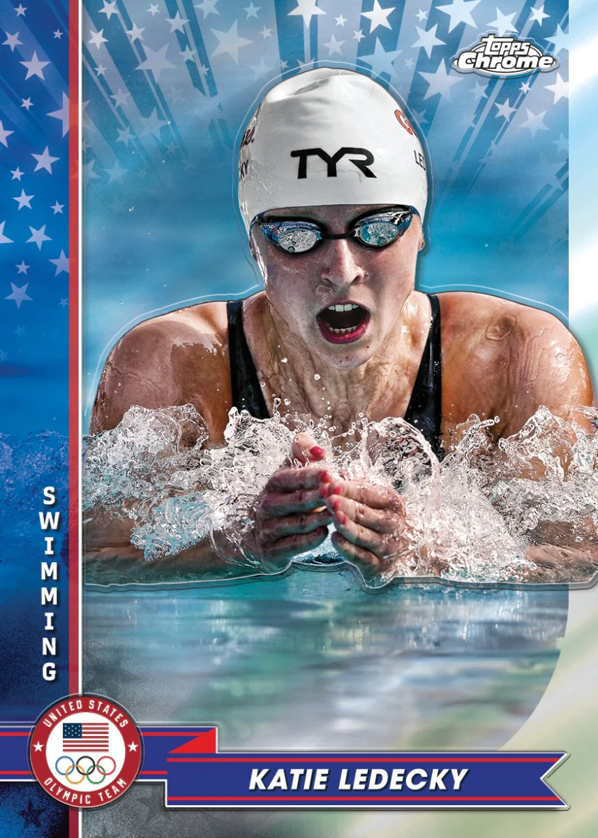 2024 Topps Chrome® U.S. Olympic & Paralympic Team Hopefuls - Hobby Box
