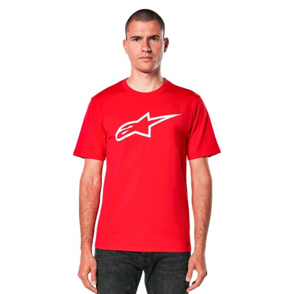 Alpinestars AGELESS 2.0 Short Sleeve T-shirt - Red / WhiteRef: AP3850
