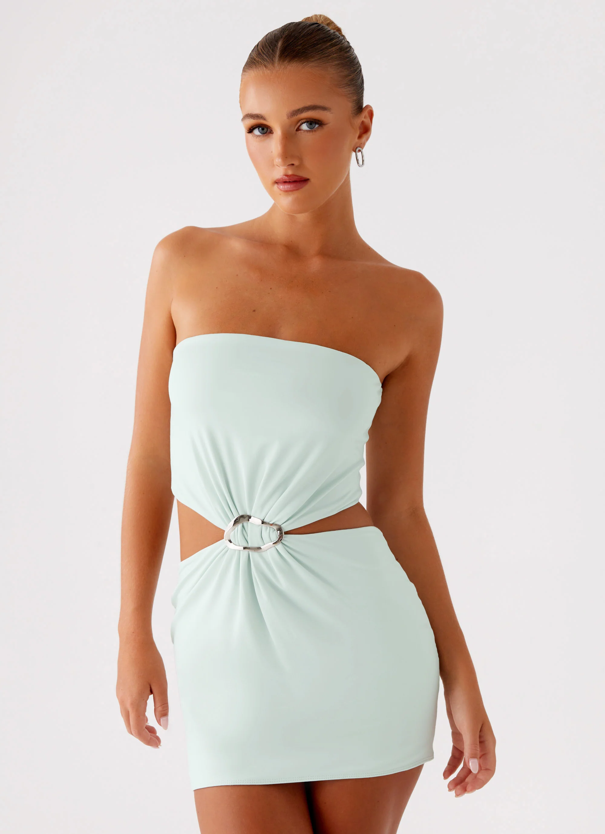 Bruna Mini Dress - Mint