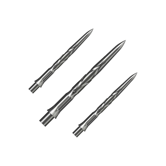 Caliburn System steel dart tips - HAN G2 - Silver