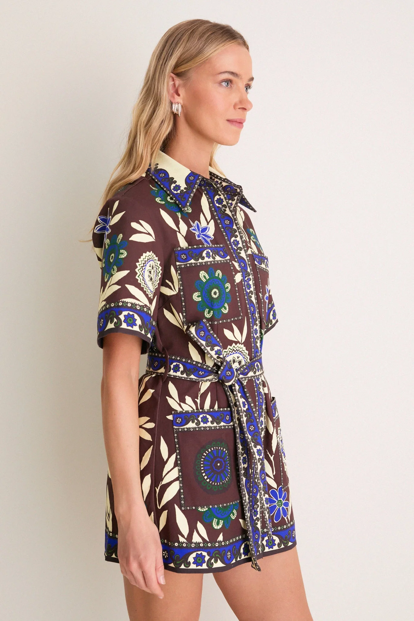 Chocolate Jasper Mini Dress