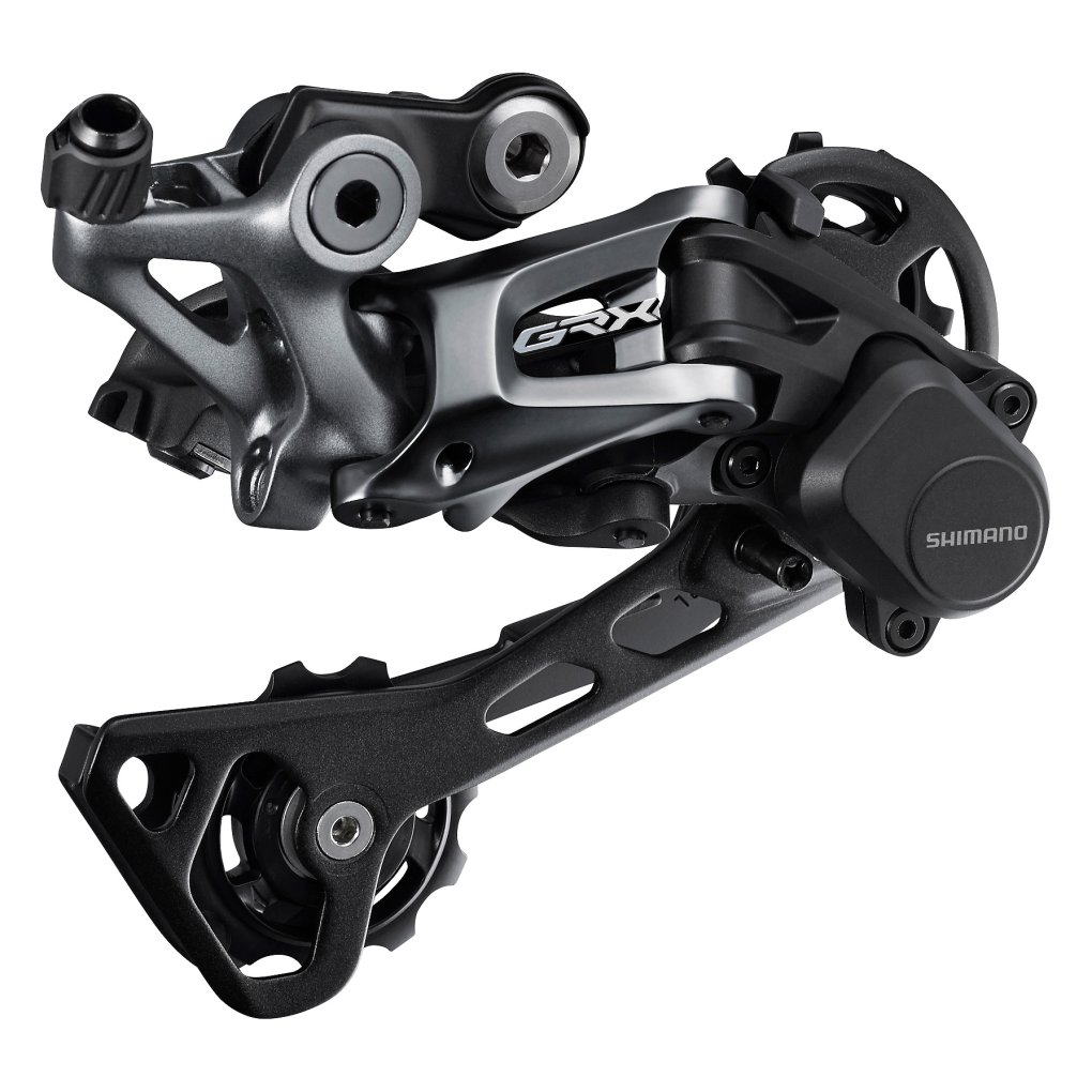 Shimano GRX RD-RX810 / RD-RX812 Rear Derailleur - Shadow RD+ | 11-speed | medium (GS) - black