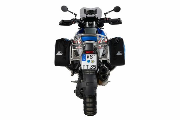 Touratech Endurance saddlebags - black support included - BlueBMW 1300 R 1300 GS - 2023 - 2026Ref: Trt01302A / 01-035-6962-0