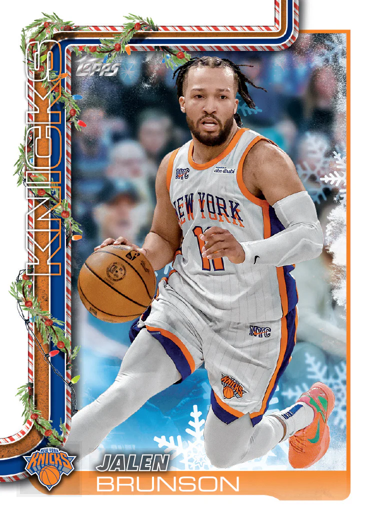 2025-26 NBA Holiday Basketball - Countdown Calendar
