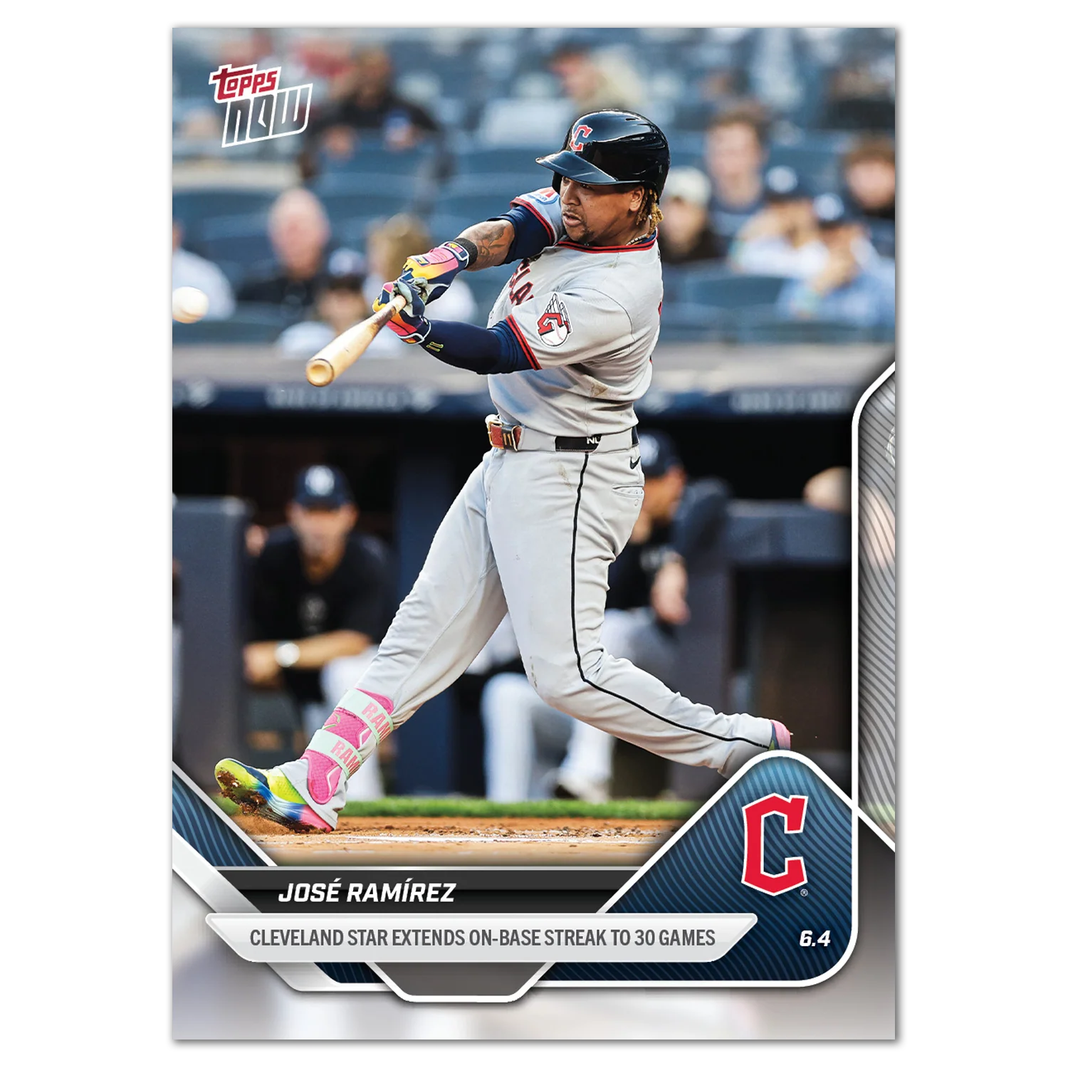 José Ramírez - 2025 MLB Topps NOW® - Card 255