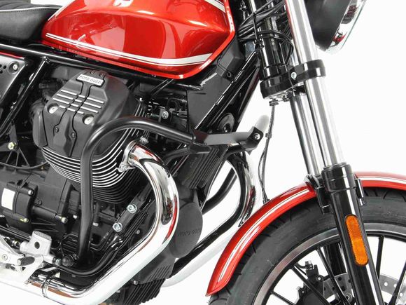 Hepco & Becker Crashbar engine guard - blackMOTO GUZZI 900 V9 ROAMER - 2016 - 2024Ref: Hbe05045A / 501546 00 01