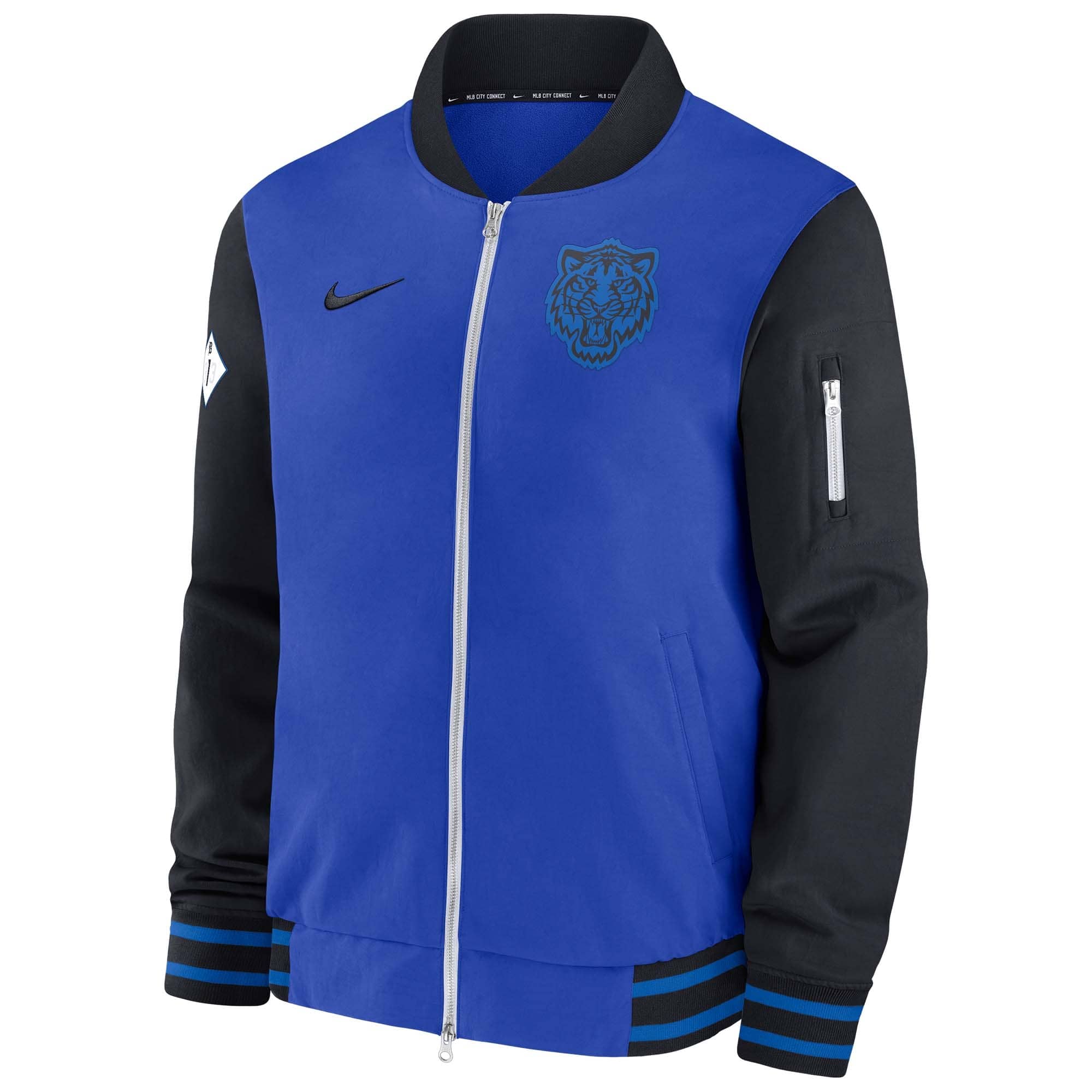 Detroit Tigers 2024 City Connect MLB Authentic Nike Bomber Jacket