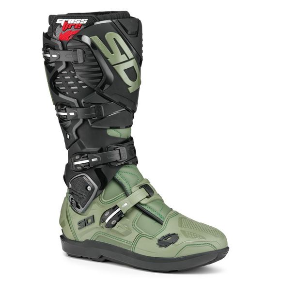 Sidi CROSSFIRE 3 SRS 2025 cross Boots - Green / BlackRef: SID0236