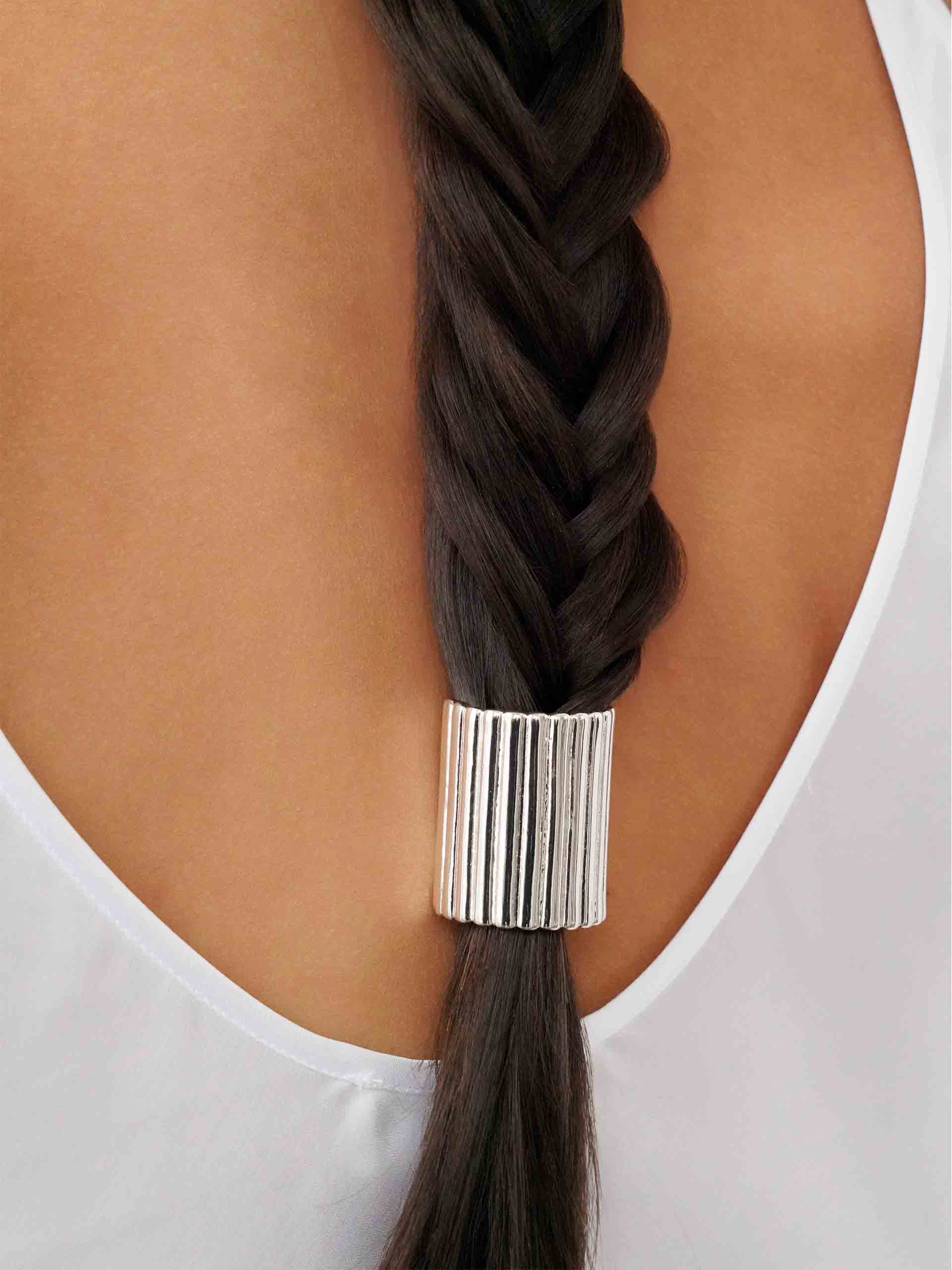 Ribbed Hair Cuff