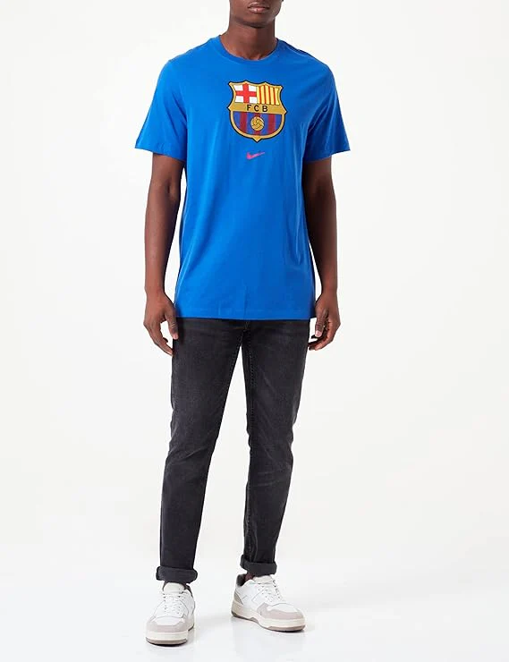 Tee Blue Crest Nike Barça