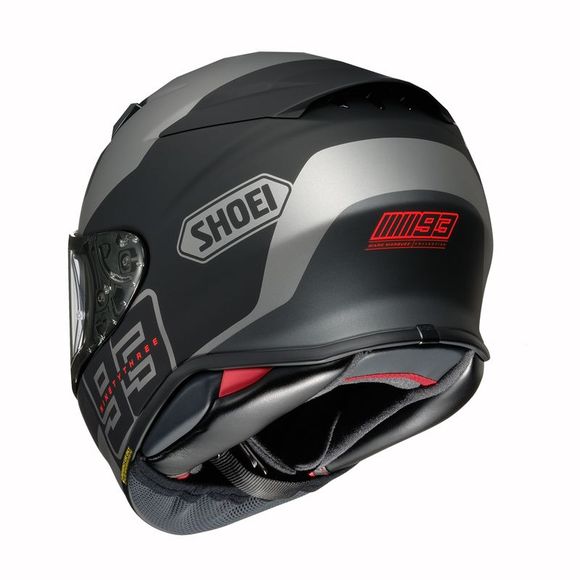 Casque intégral Shoei NXR2 - MM93 COLLECTION RUSH - Noir / GrisRef : SI0519