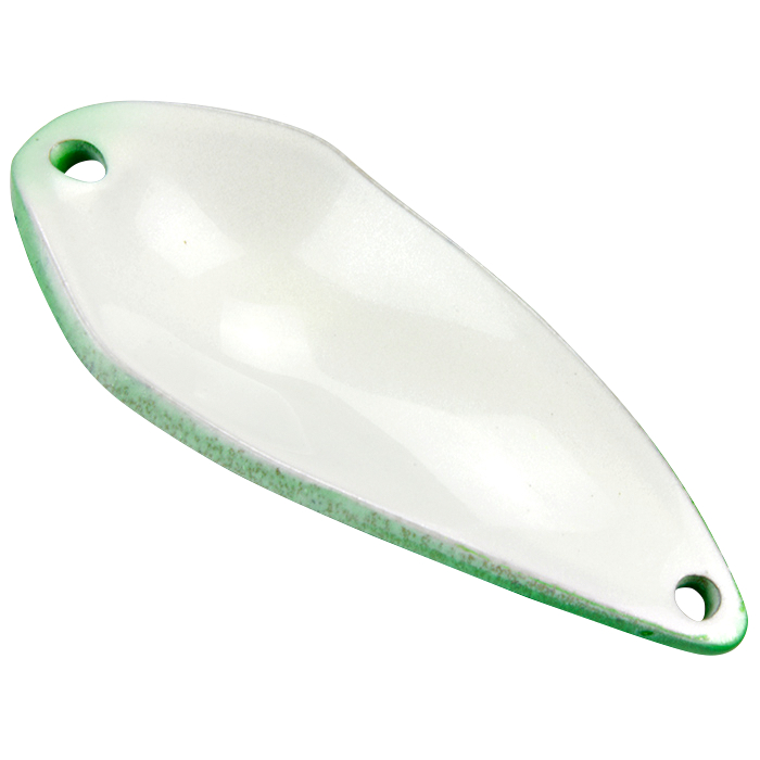 FTM Trout Spoon Rock (4.2 g, Green Glitter\/White)