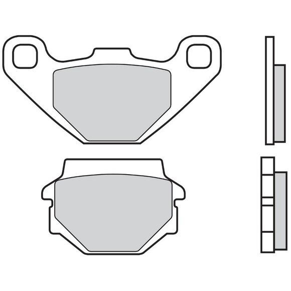 Brembo Sinter Sintered Metal brake pads front/rear (depending on model)Ref: 07KS04SX