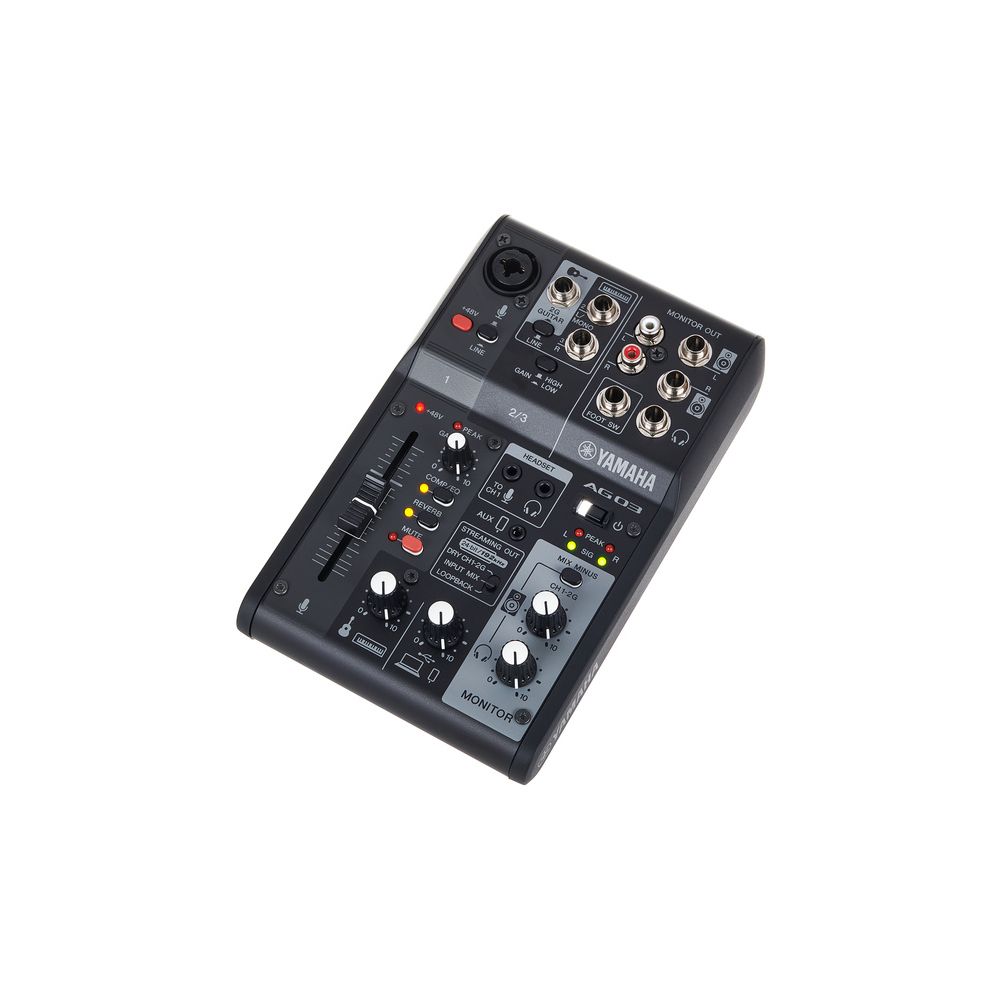 Yamaha AG 03 MK2 Live Stream Pack BK – Thomann Ireland