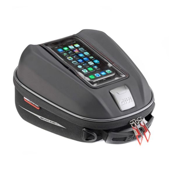 Sacoche réservoir Givi ST611+ Tanklock (6 litres) Universel - NoirRef : GI2035 / ST611+