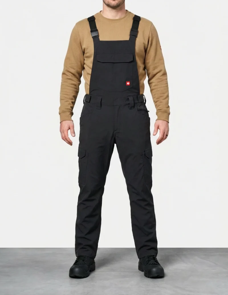 Stretch Ripstop Cargo Work Bib Overall e.s.t:aktik