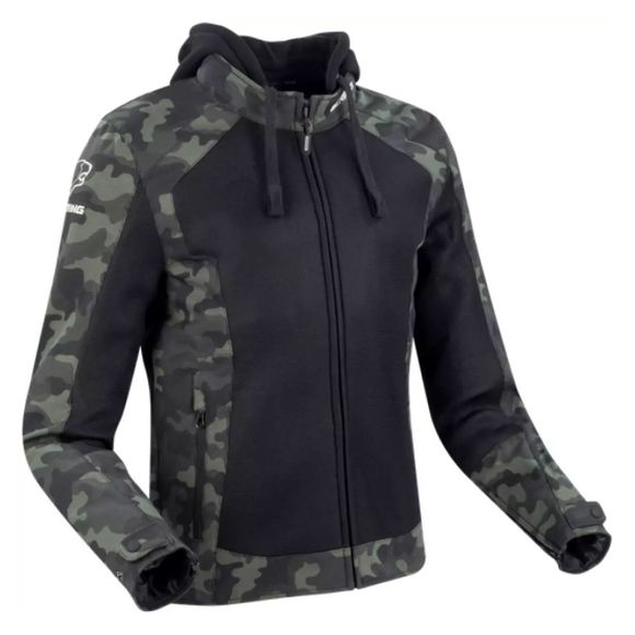 Blouson Moto Bering ZENITH - Noir / VertRef : BR1460