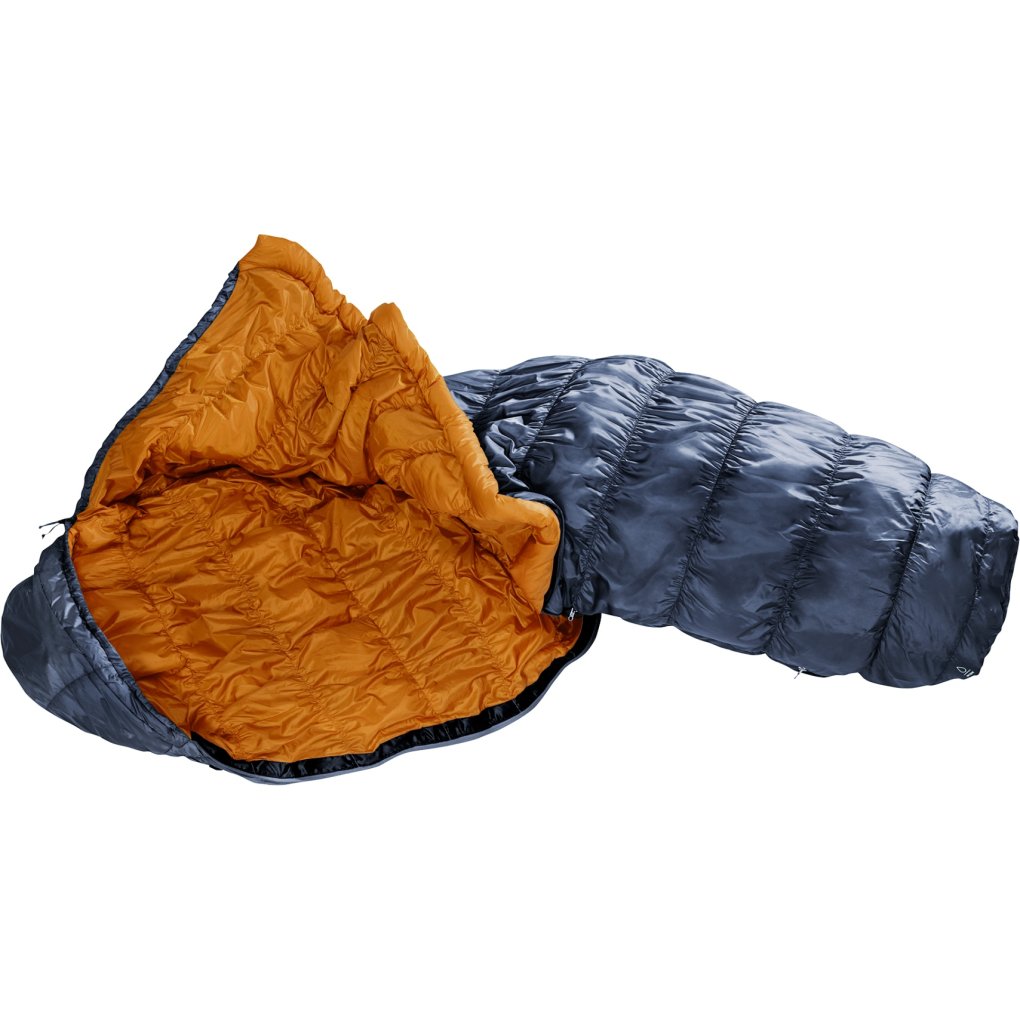 Deuter Exosphere +4C/39F Sleeping Bag - zip left - ink-maple
