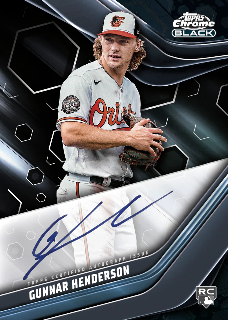 2023 Topps Chrome Black Baseball -UK