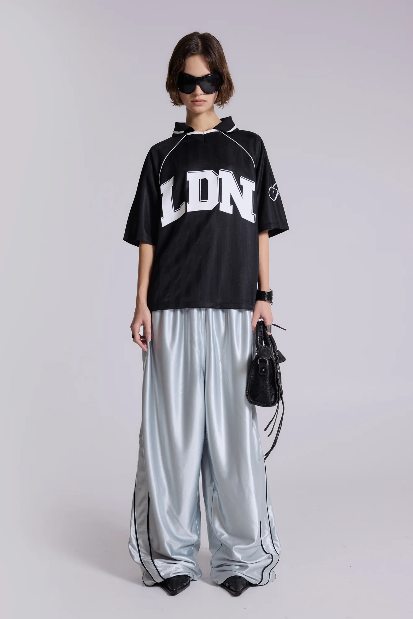 Metallic Vapor Joggers