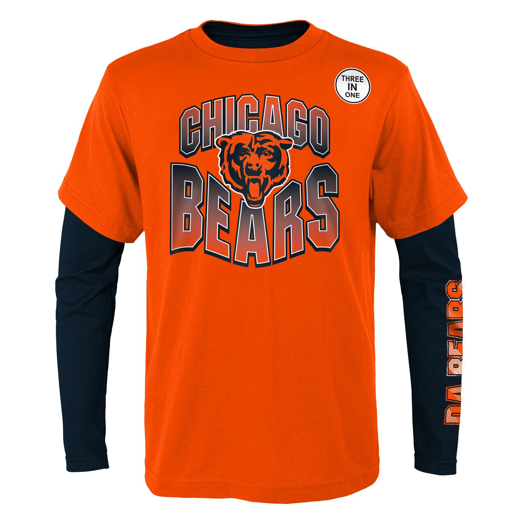 Chicago Bears Game Day 3-in-1 Combo NFL Shirt (YOUTH)