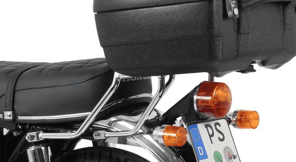 Support top case Hepco & Becker tubulaire - chromeHONDA 750 CB 750 K FOUR (CB750) - 1970 - 1976Ref : HBE02148A / 654997 01 02