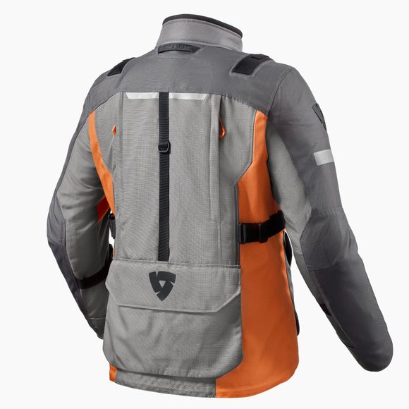 Motorcycle jacket Rev it Sand 4 H2O - Gray / OrangeRef: RI1080-C1268