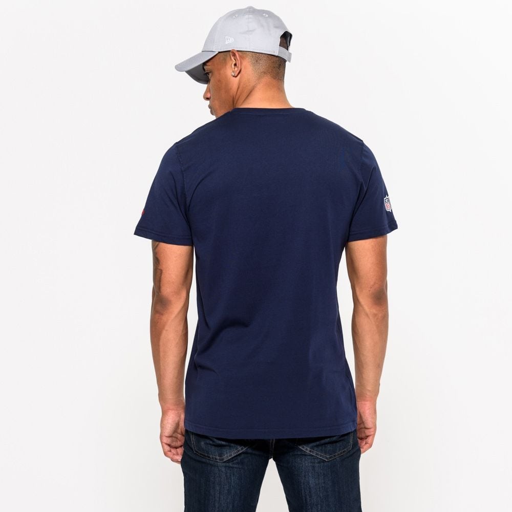 Tennessee Titans Team Logo Football NFL T-Shirt Navy