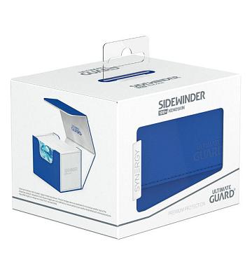 Ultimate Guard Sidewinder 100+ Xenoskin SYNERGY Deck Box - Blue/White