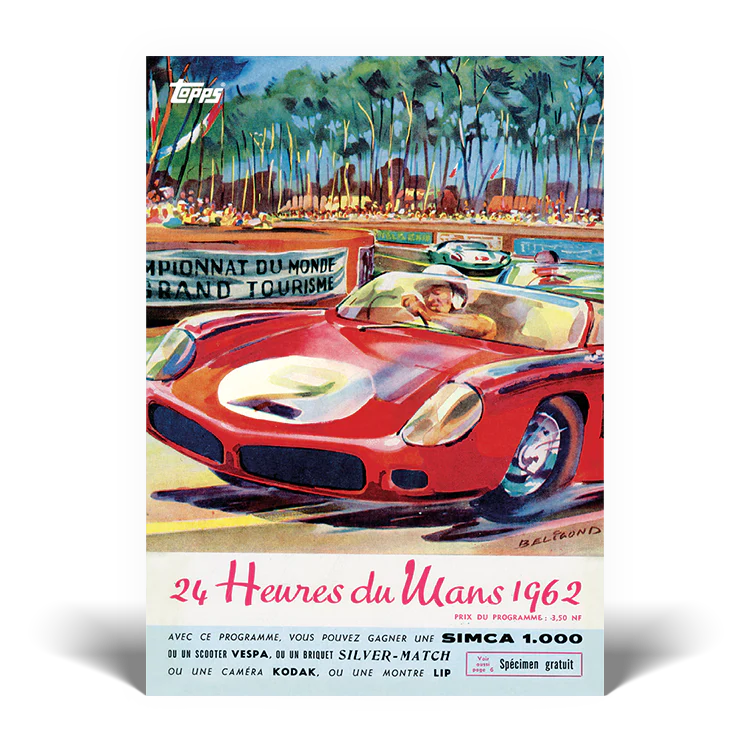 2023 Topps 24H of Le Mans Poster Art #17 - Topps UK