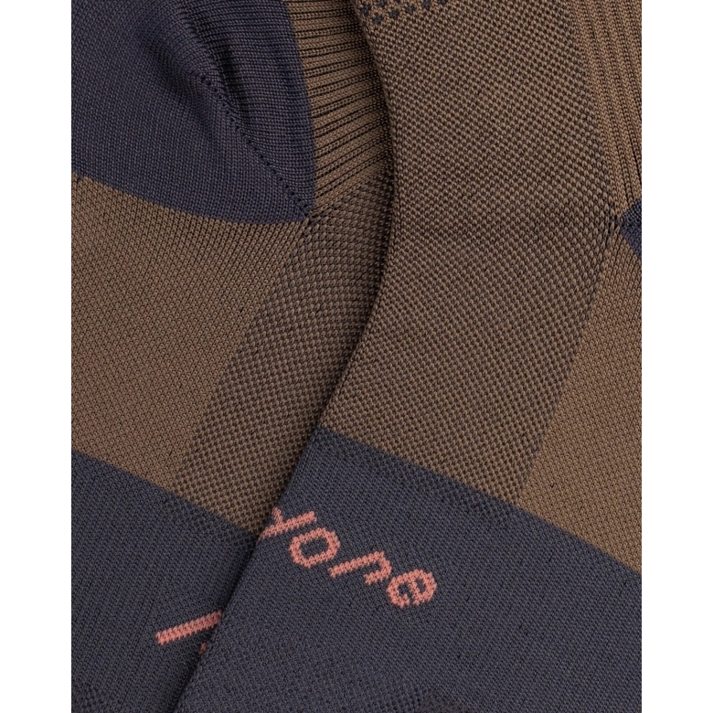 Isadore Signature Socks - Chocolate
