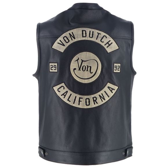 Moto Helstons VON DUTCH Apache - Black vestRef: VDH0254