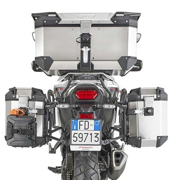Givi PL ONE FIT MONOKEY CAM-SIDE TREKKER OUTBACK Case MountHONDA 750 XL 750 TRANSALP - 2023 - 2025Ref: gi1714 / plo1201cam