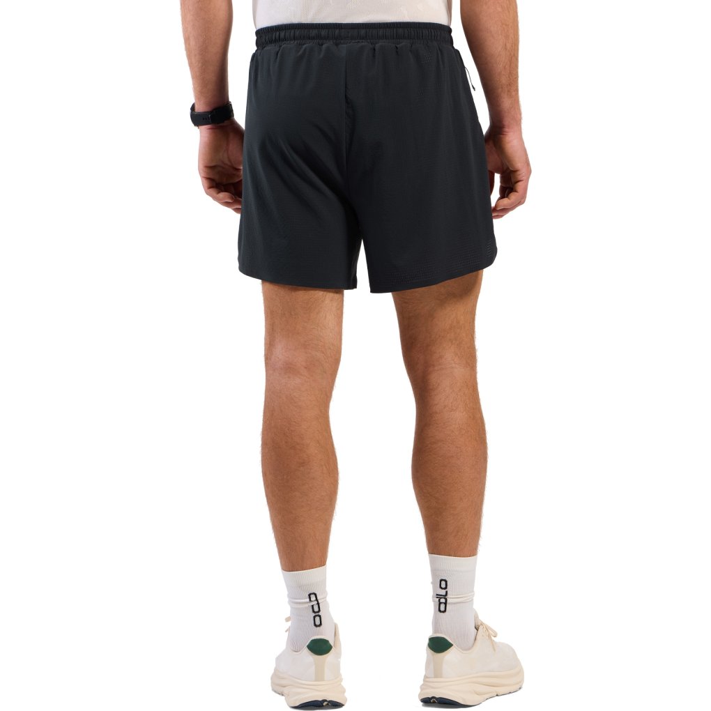 Odlo Zeroweight 5 Inch Brief-Lined Running Shorts Men - black
