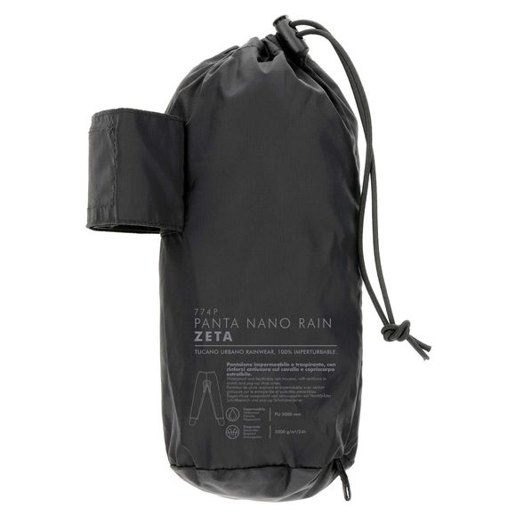 Tucano Urbano PANTA NANO RAIN ZETA rain pants - BlackRef: TR0273