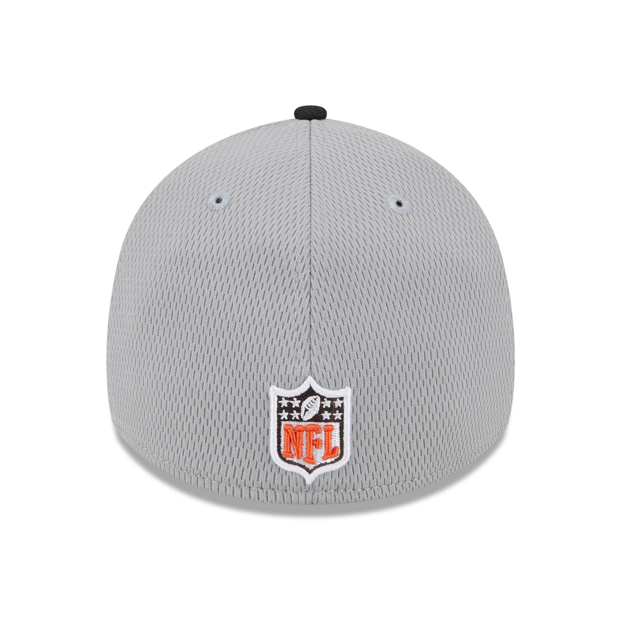Cleveland Browns Colorway 2023 NFL Sideline New Era 39THIRTY Flex Cap Gray