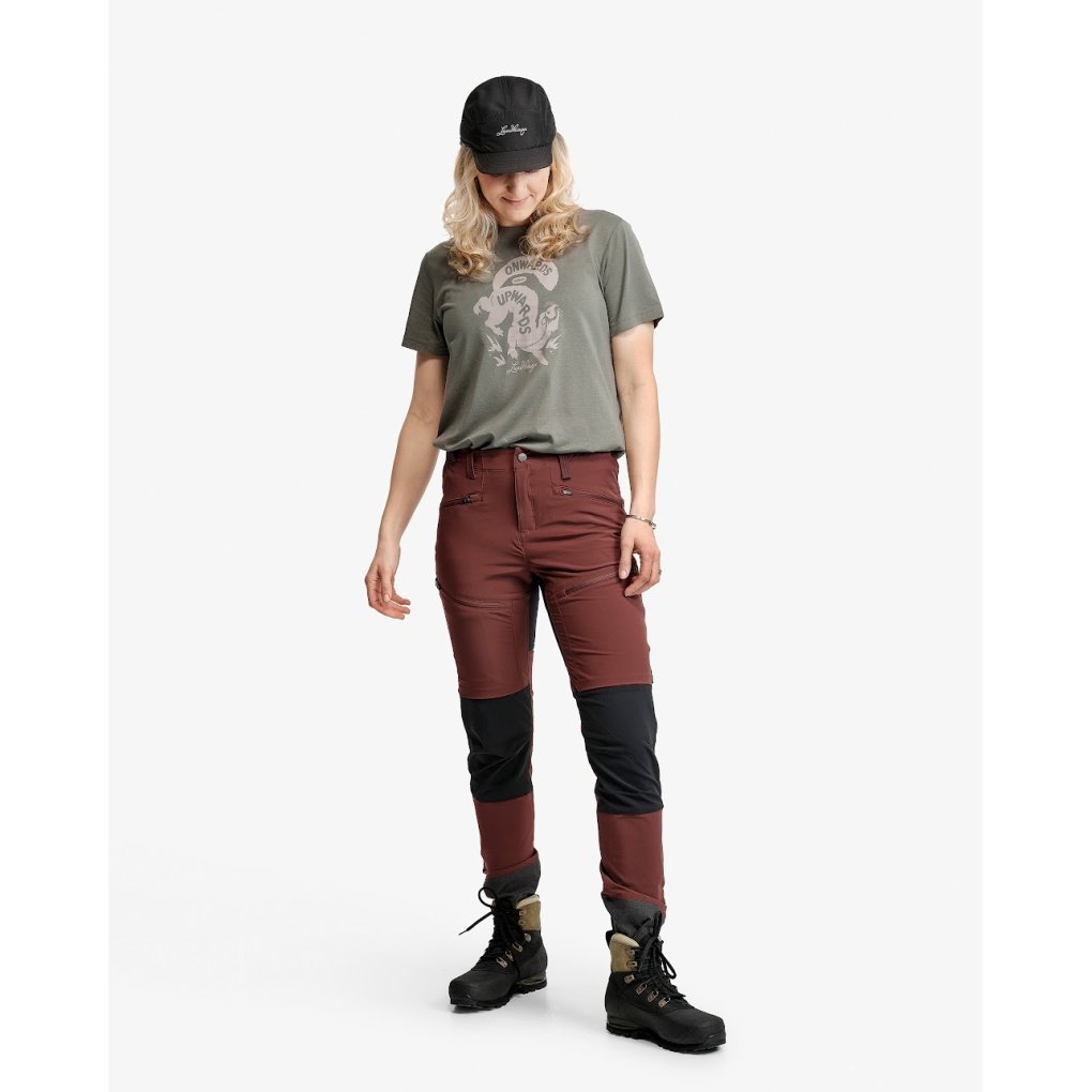 Lundhags Järpen Printed T-Shirt Women - Aloe Green 63310