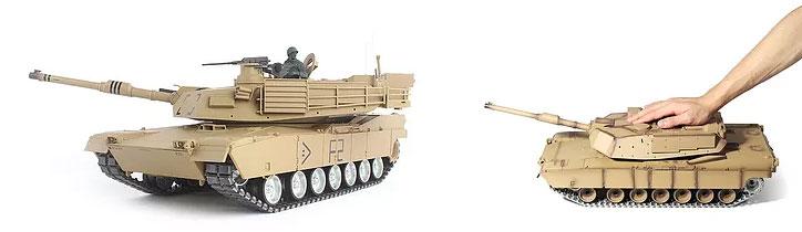 RCPRO 3816 U.S ABRAMS M1A2 R/C Tank - With
