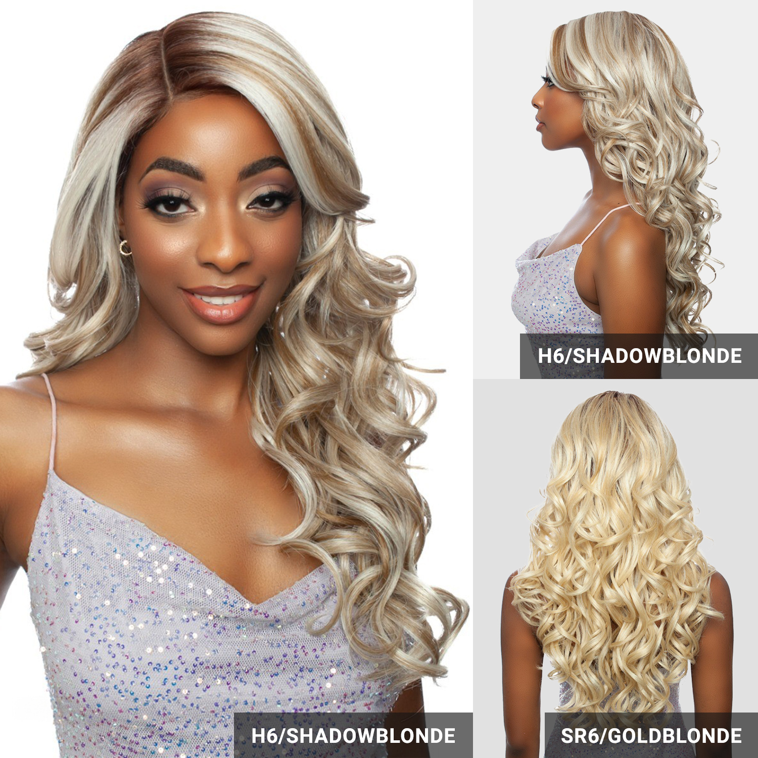 Mane Concept Red Carpet HD Lace Front Wig Glueless Blonde Harmony RCBH272 Laicee