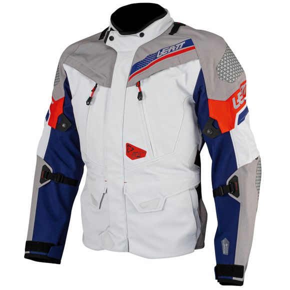 Leatt Dritour 7.5 - Gray / Blue Motorcycle JacketRef: LB0836