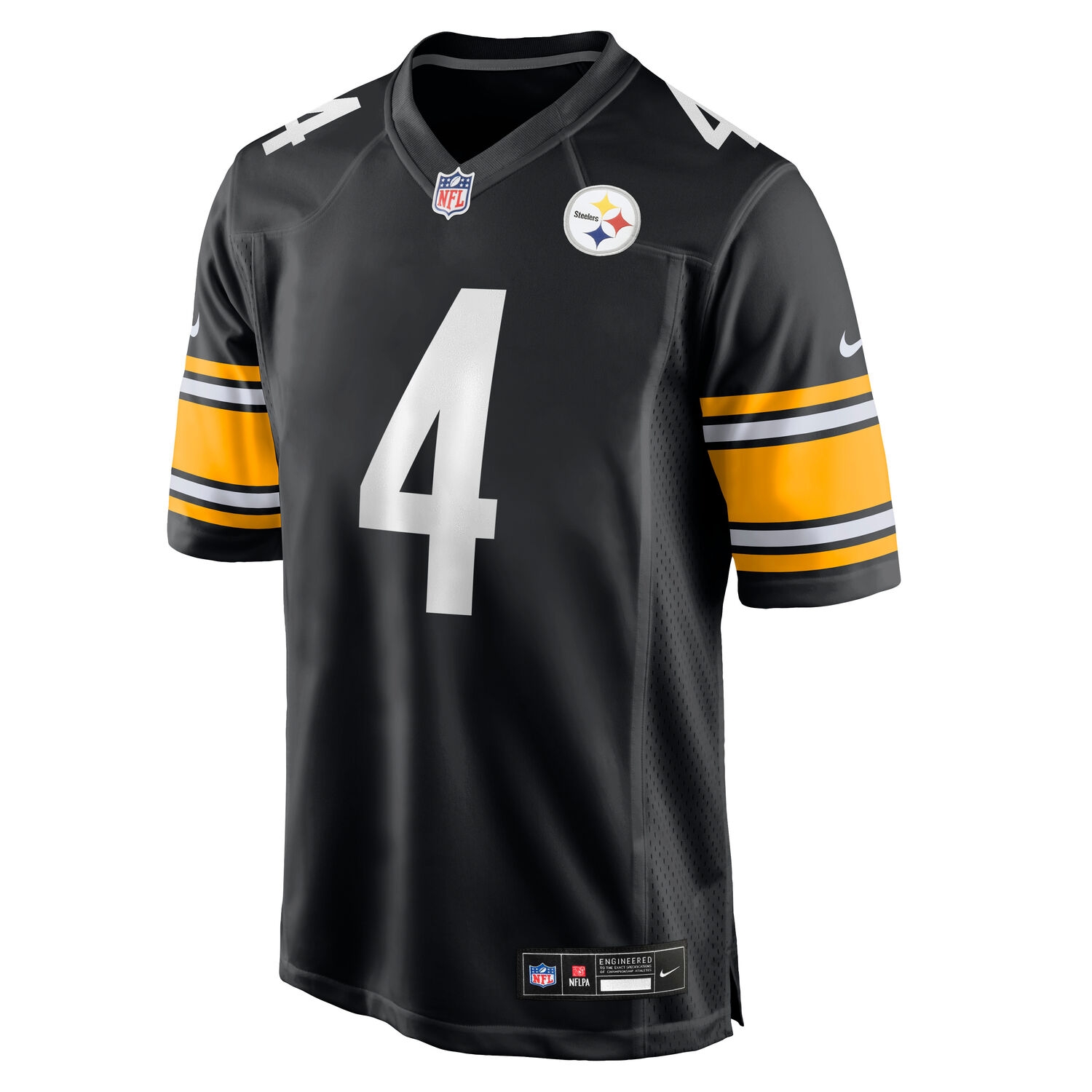 DK Metcalf #4 Pittsburgh Steelers Nike Game NFL Jersey Black