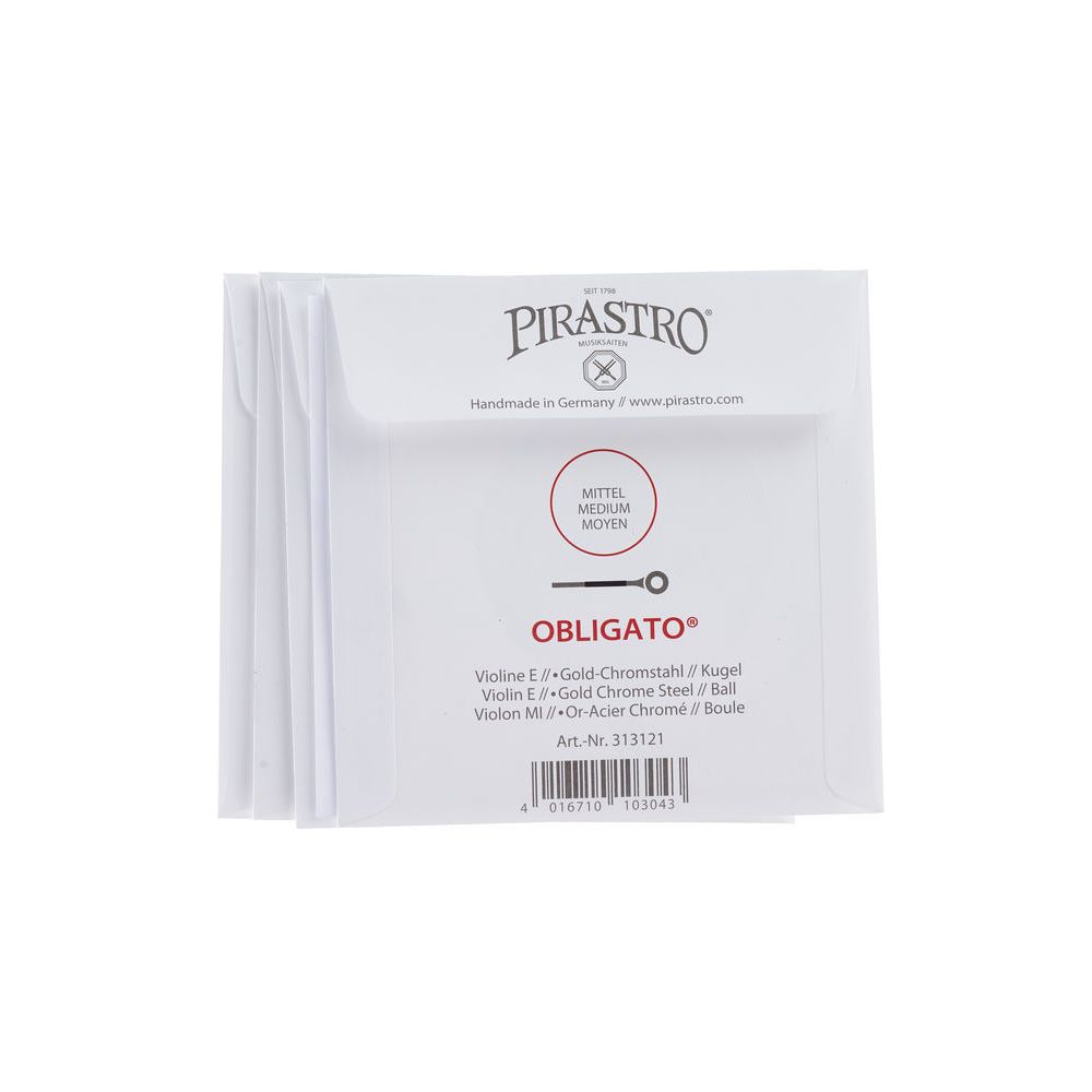 Pirastro Obligato Violin 4/4 E Gold KGL – Thomann Ireland